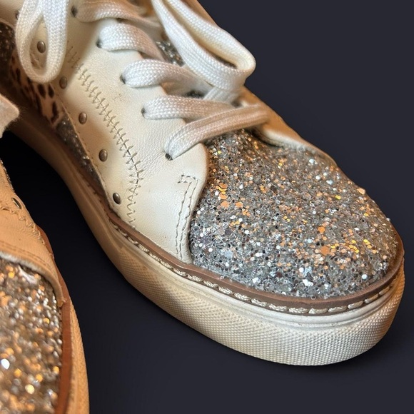 Crown Vintage Animal Glitter Fashion Sneakers | Women’s 9 - Picture 3 of 8